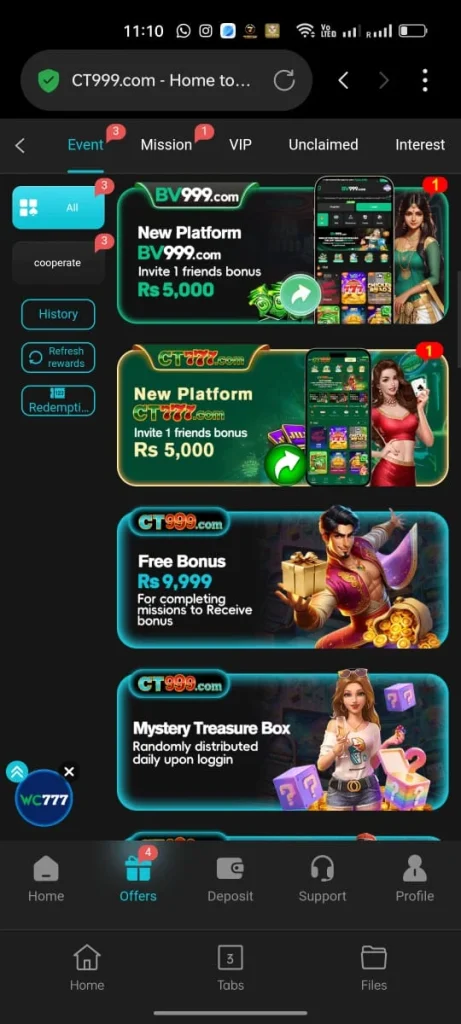 CT999 Game Whatsapp official